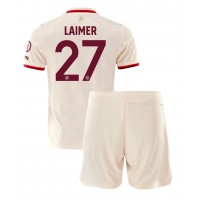 Bayern Munich Konrad Laimer #27 Tredjedraktsett Barn 2024-25 Kortermet (+ Korte bukser)